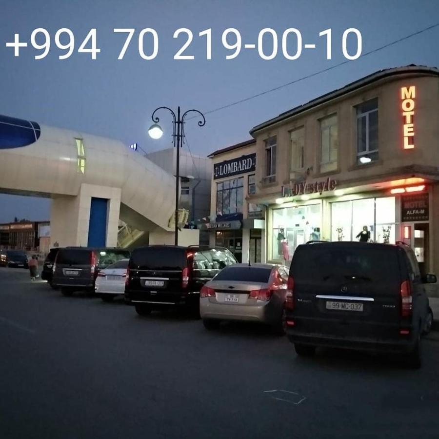 Quba Alfa-M Motel Bagian luar foto